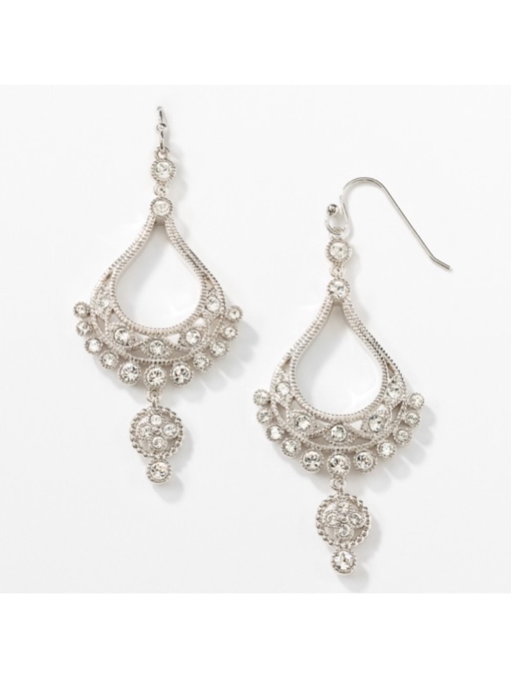 BNIB Touchstone Crystal by Swarovski Sultan Drop Earrings (retired)
